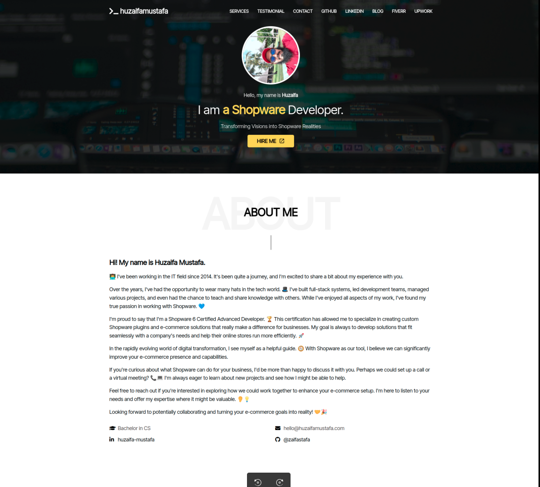 Personal Website