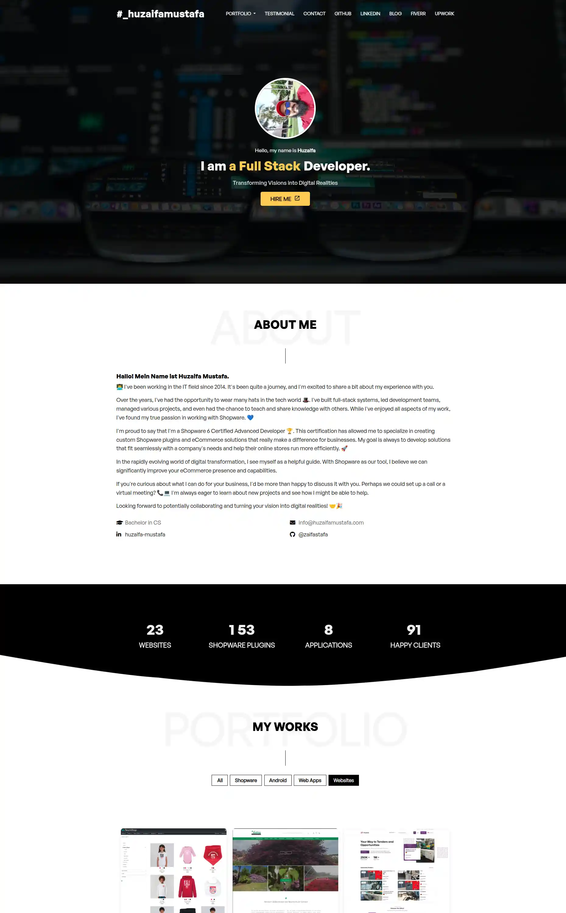 Personal Website