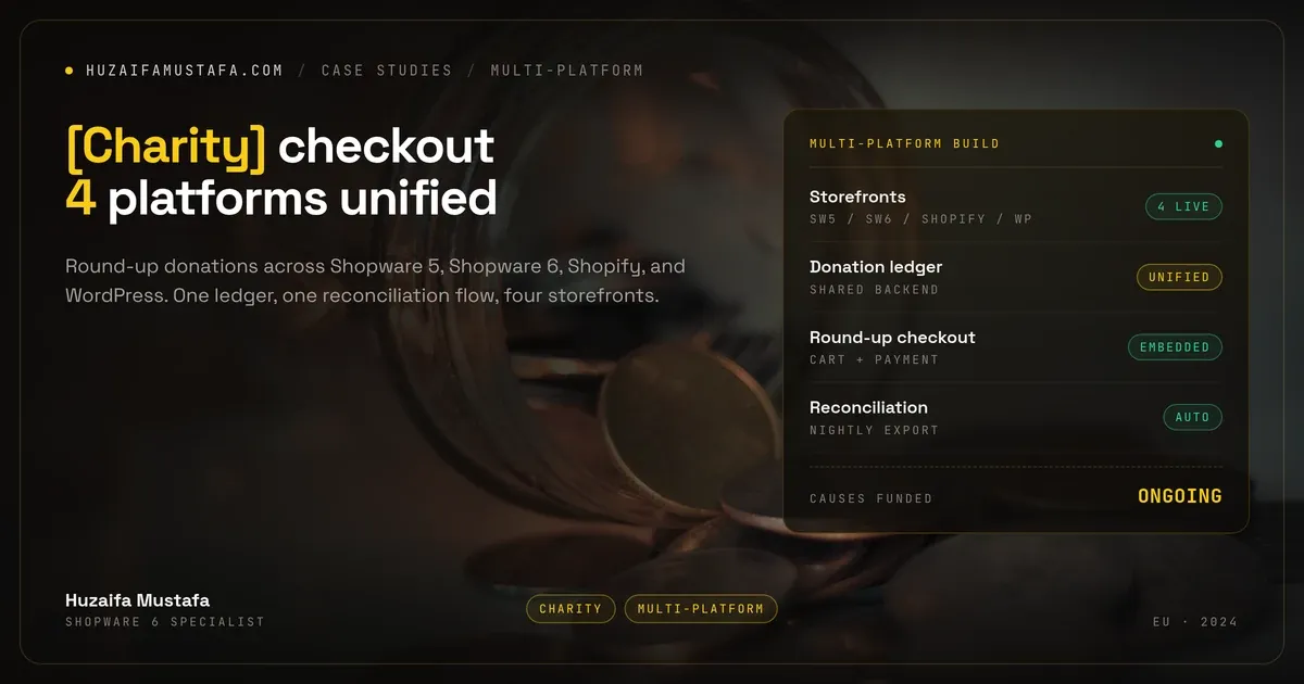 Multi-platform donation plugin case study cover