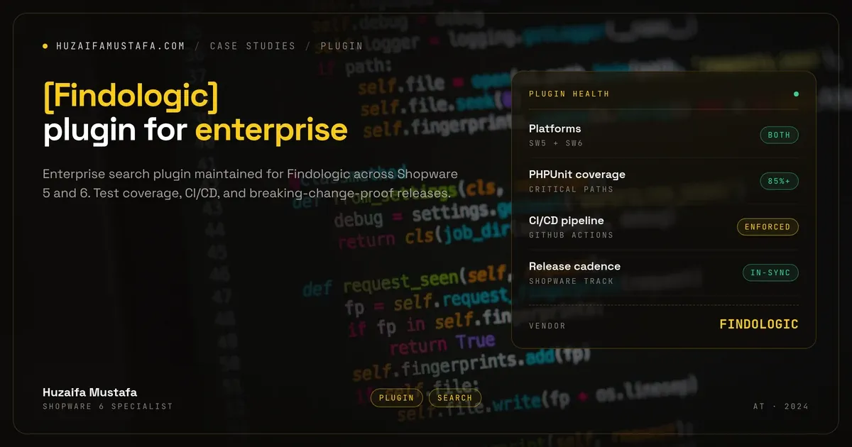 Enterprise search plugin case study cover